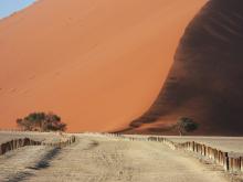 Sand dune in Namibia